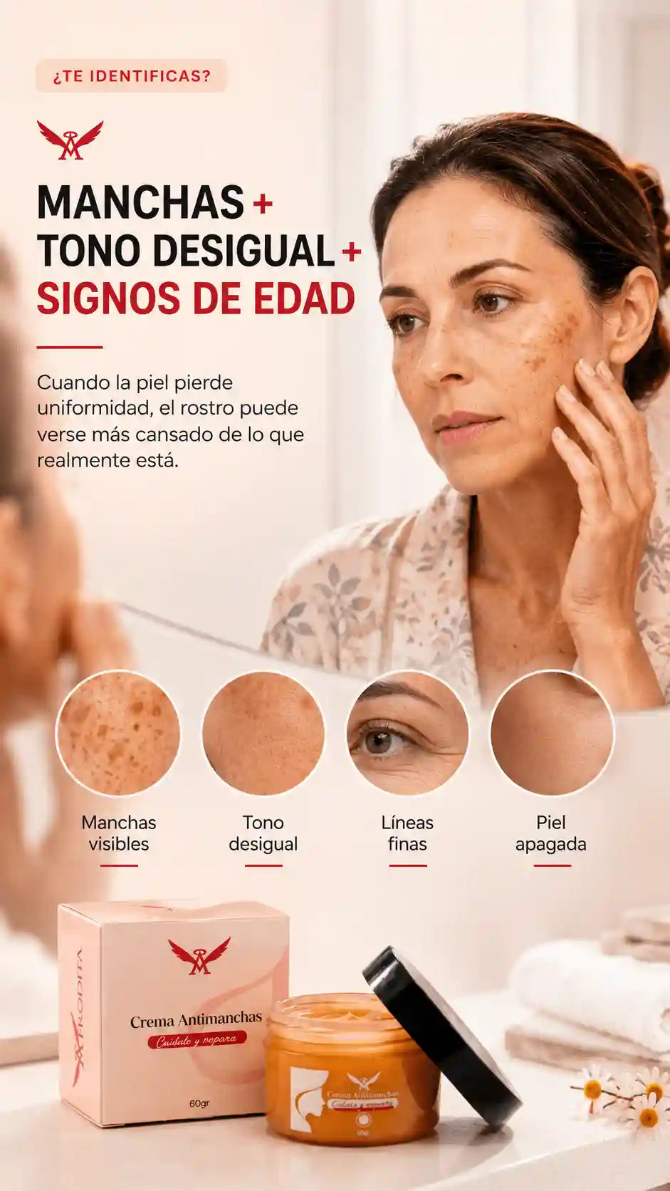 Afrodita crema antimanchas