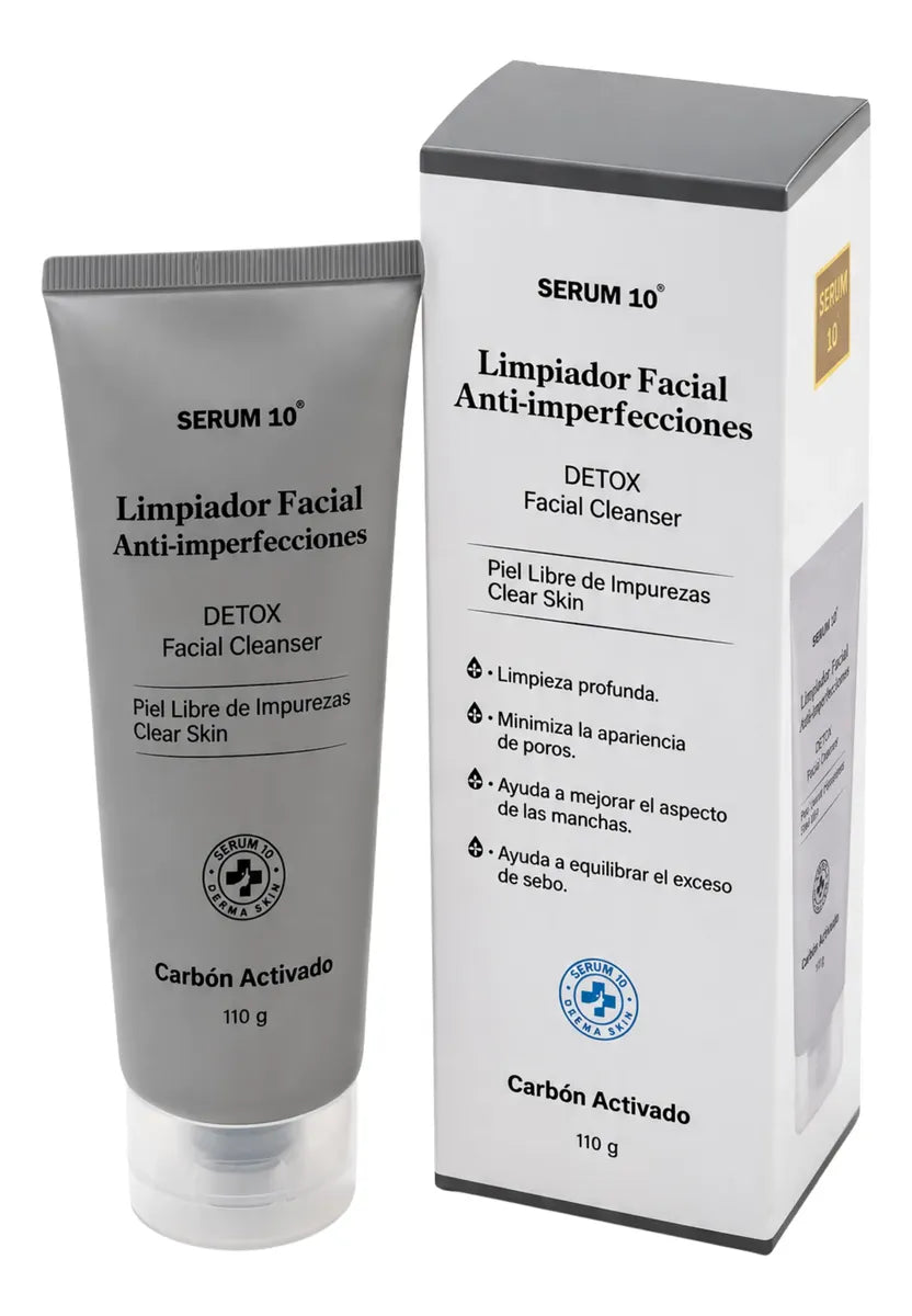 Serum 10® Limpiador Facial Detox
