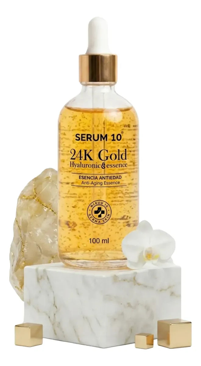 Combo Sérum 10 Limpiador Aclarante + Sérum 24K Gold