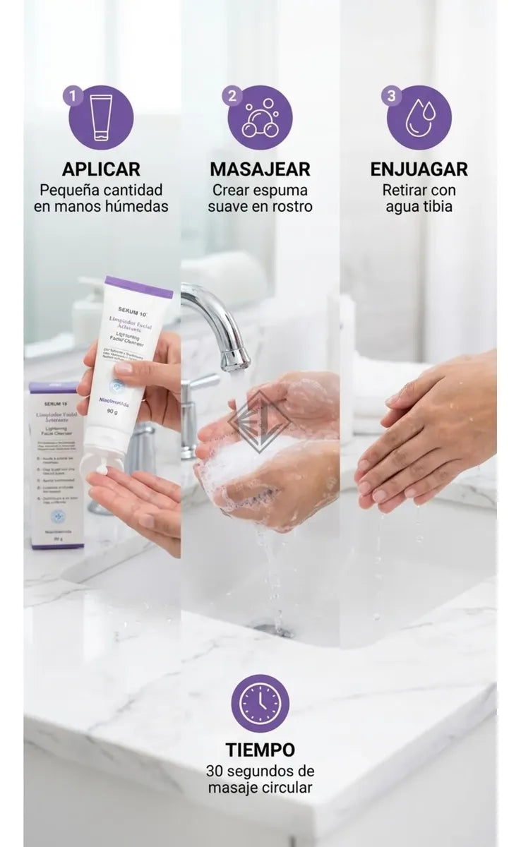 Serum 10® Limpiador Facial Aclarante