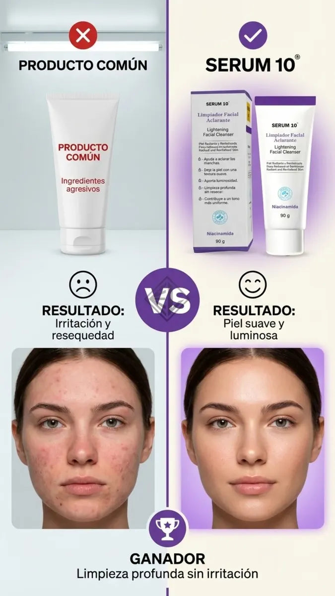 Serum 10® Limpiador Facial Aclarante