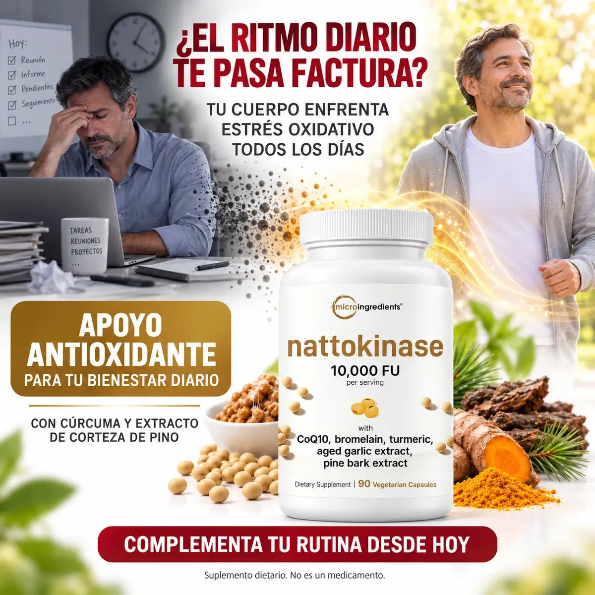 Micro Ingredients Nattokinase 10.000 FU