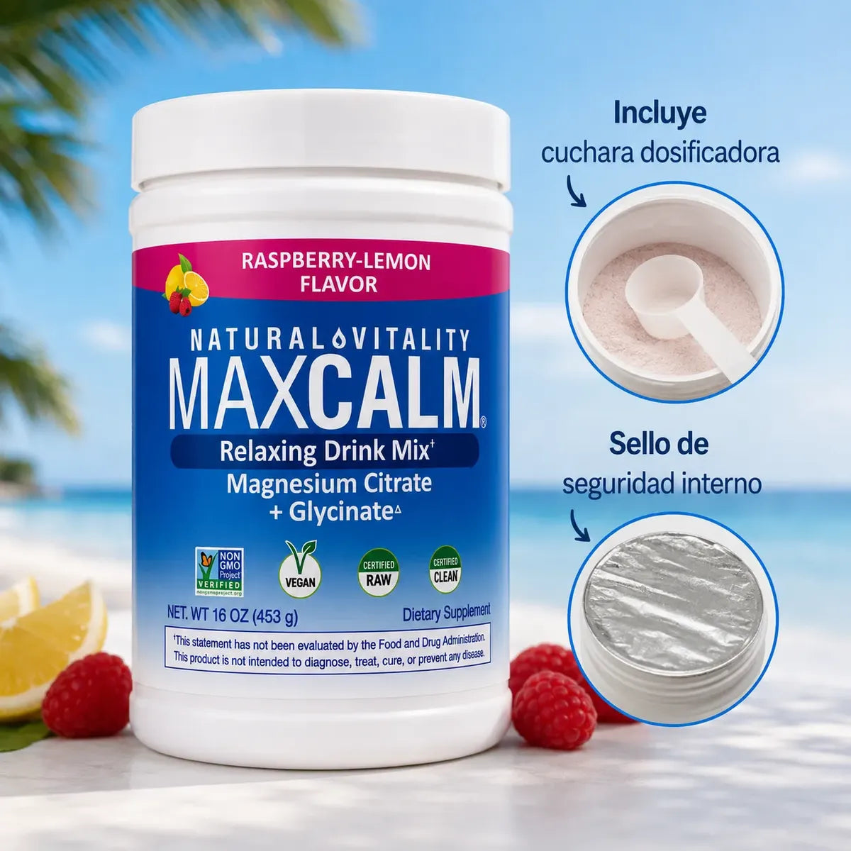 MaxCalm Relaxing Drink Mix