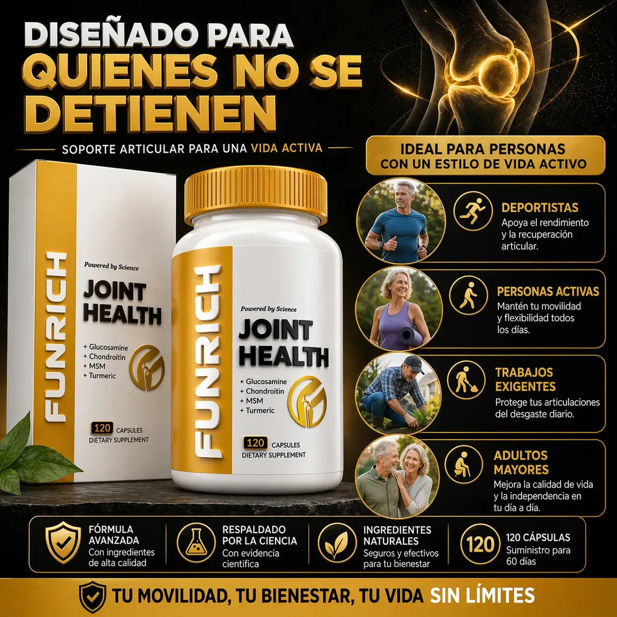 Funrich Glucosamina Joint Health